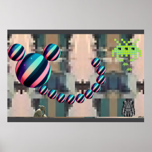 Póster Corrientes de memoria uno