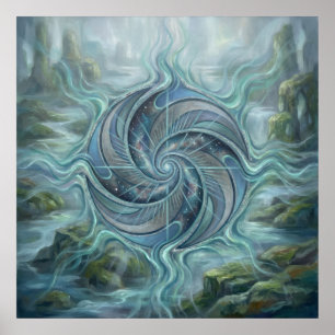 Póster Corrientes del mar olvidado