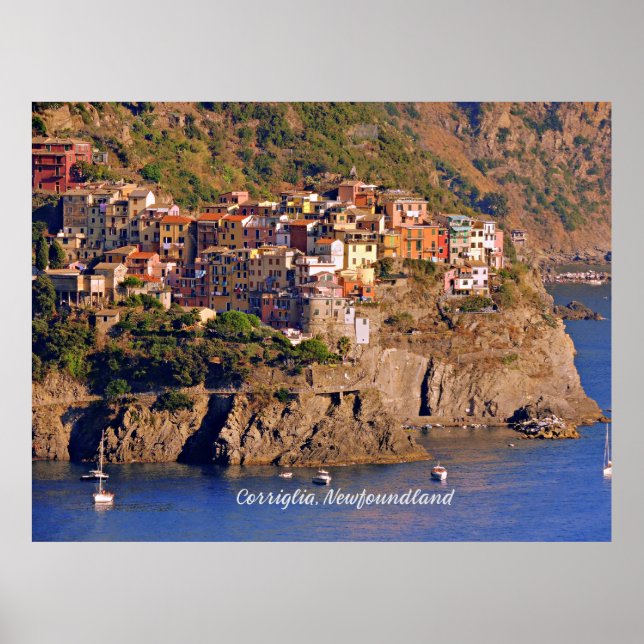 Póster Corriglia, Terranova (Frente)