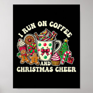 Póster Corro En Café Y Navidades Alegran Regalos Para Los