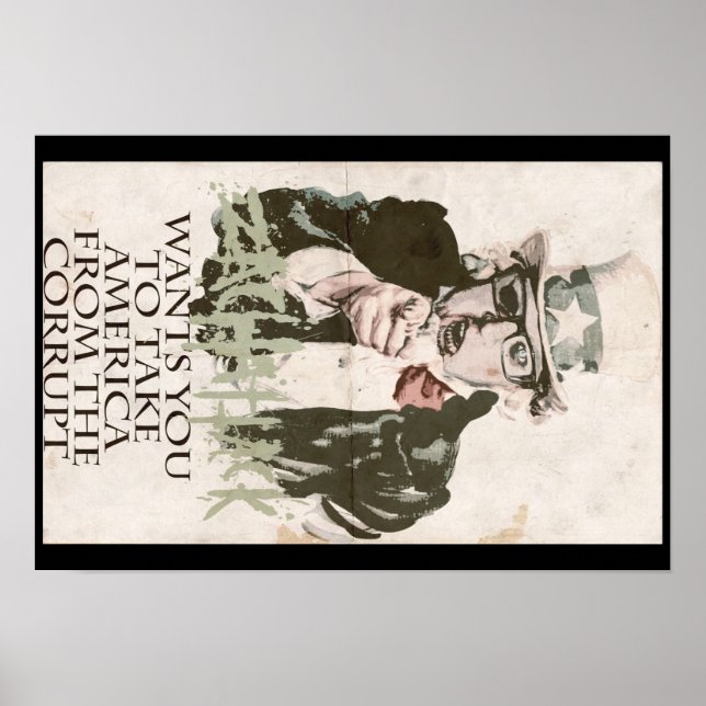 Póster ¡Corrupción! (Frente)