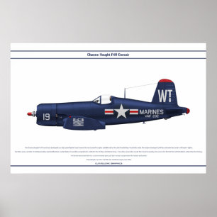 Póster Corsair USA VMF-232