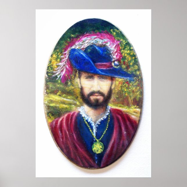 Póster Corsario Azul de la Toscana (Frente)