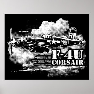 PÓSTER CORSARIO F4U