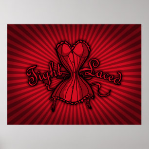 Póster Corset Tight Laced