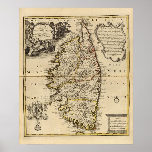 Póster Corsica (Frente)