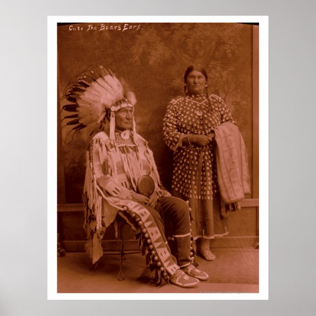 Póster Corta las orejas y la esposa del oso - cuervo (Frente)