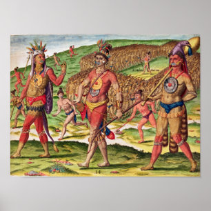 Póster Cortan a los soldados de las marchas de afuera