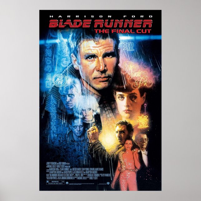 Póster Corte final de BladeRunner (Frente)