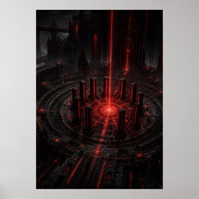 Póster Corte Ritual (Frente)
