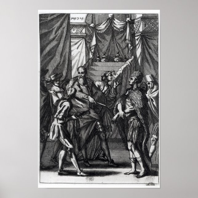 Póster Cortes y Montezuma (Frente)