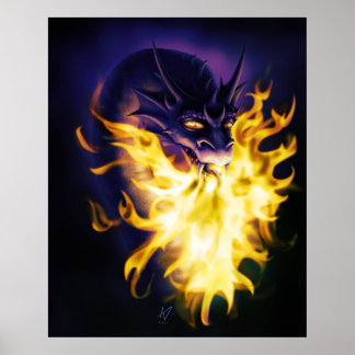 Póster Cortina de fuego