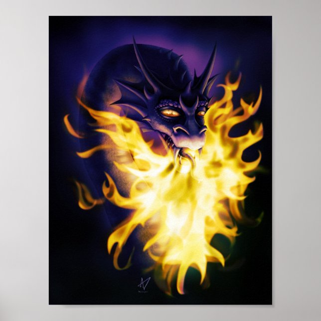 Póster Cortina de fuego (Frente)
