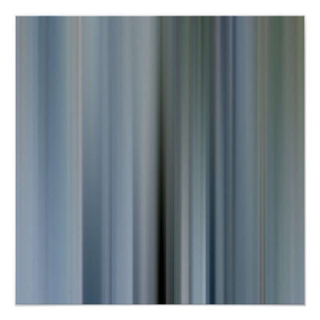 Póster cortina se está cerrando (Anverso)