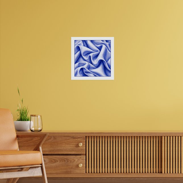 Póster Cortinas de cobalto (Salón 2)