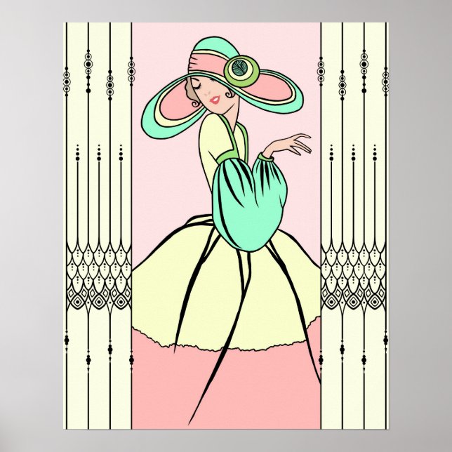 Póster CORTNEY, ART DECO: Semana Santa (Frente)
