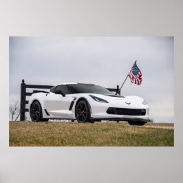 Póster Corvette C7 Z06