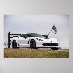 Póster Corvette C7 Z06