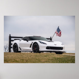 Póster Corvette C7 Z06