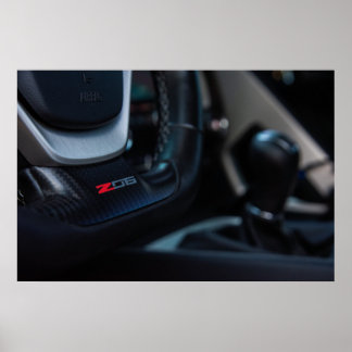 Póster Corvette C7 Z06