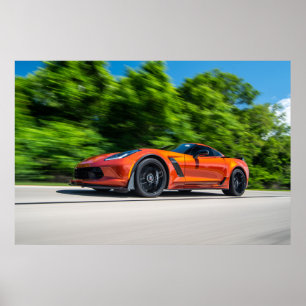 Póster Corvette C7 Z06