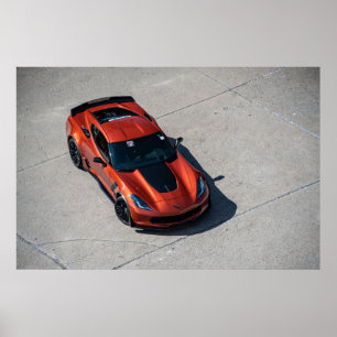 Póster Corvette C7 Z06