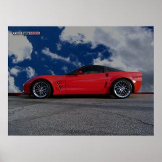 Póster Corvette Chevy ZR1