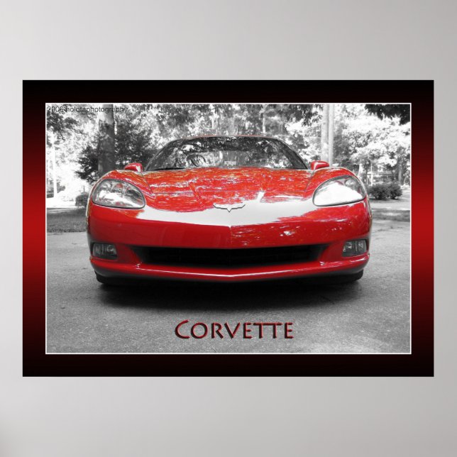 Póster Corvette de 2005 (Frente)