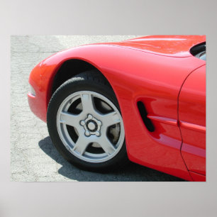 Póster Corvette de Chevrolet C5