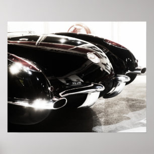 Póster Corvette de Chevrolet de 1959
