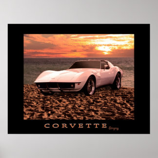 Póster Corvette Stingray poster