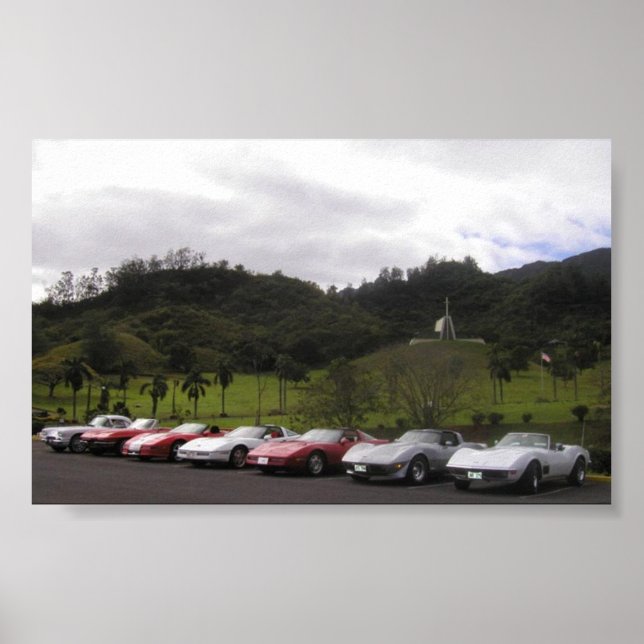 Póster Corvettes de Hawái (Frente)