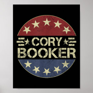 Póster Cory Booker Filibuster New Jersey Orgulloso De Cor