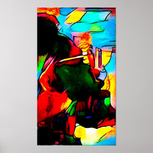Póster Cory Henry músico Colorful Poster Paper (Matte)