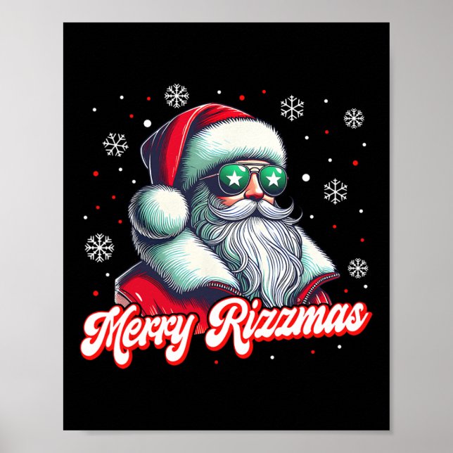 Póster Cos de los Navidades de Papá Noel (Frente)