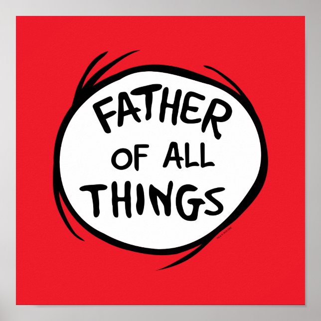 Póster Cosa Uno Cosa Dos - Padre de todas las Cosas (Frente)