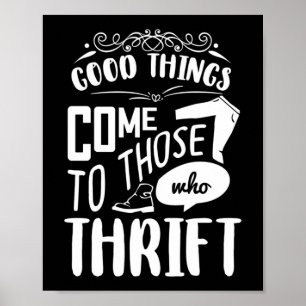 Póster Cosas Buenas Llegan A Aquellos Que Empujan El Frac