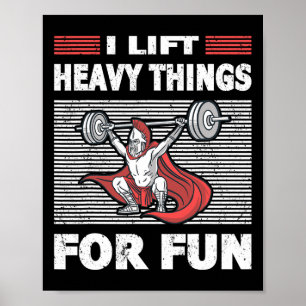 Póster Cosas Fuertes Para La Construcción De Cuerpos Dive