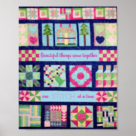 Póster Cosas hermosas se juntan una vez