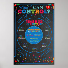 Póster Cosas que puedo controlar Poster, consejero de art