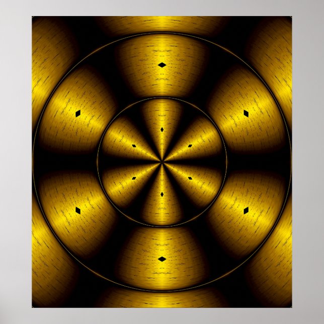 Póster Cosecha de oro (Frente)
