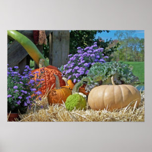 Póster Cosecha de otoño