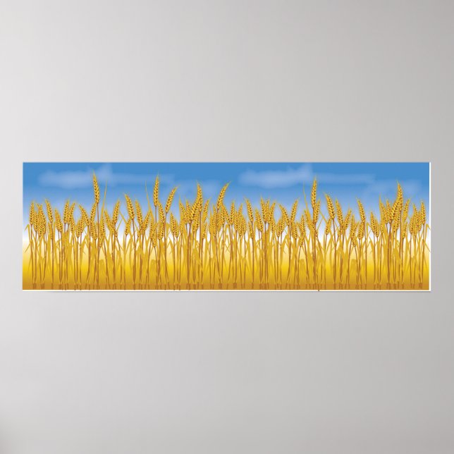 Póster Cosecha Dorada (Frente)
