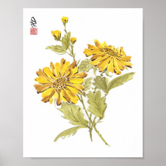 Póster Cosecha Dorada
