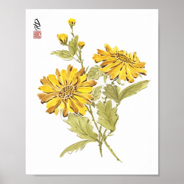 Póster Cosecha Dorada (Frente)
