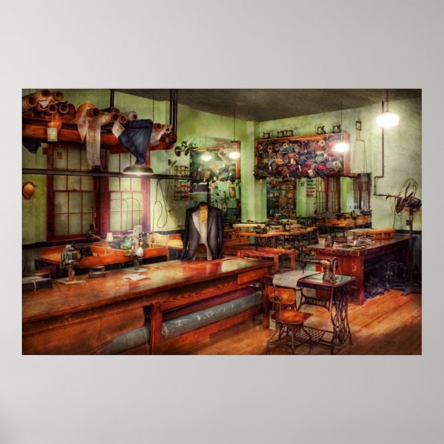 Póster Cosecha - Industrial - La tienda de sudor (Frente)