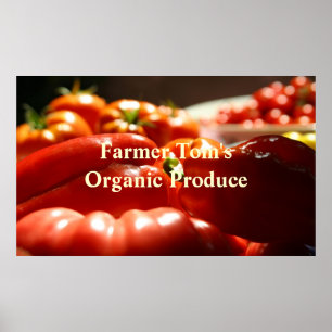 Póster Cosecha vegetal