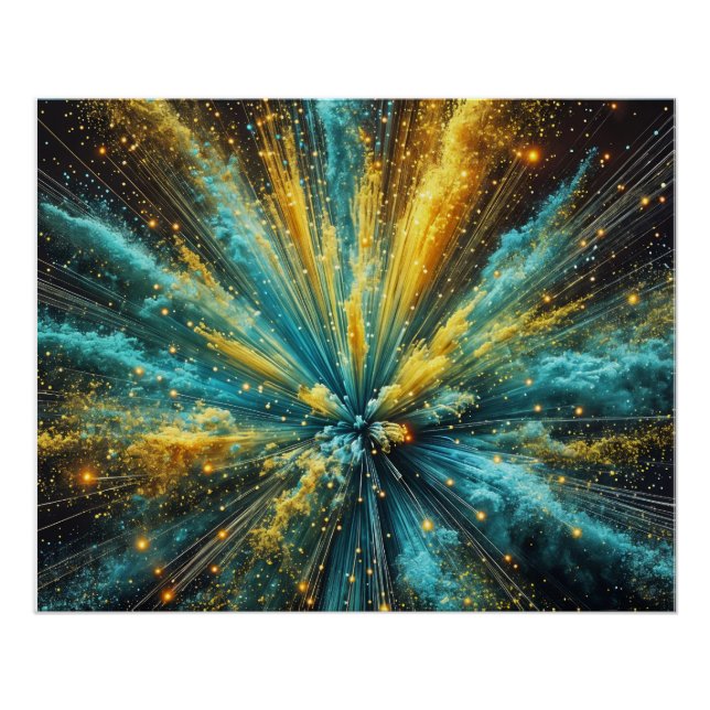 Póster Cosmic blast (Anverso)