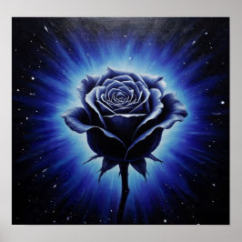 Póster CosmicBlueRose