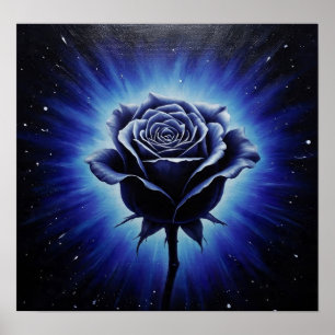 Póster CosmicBlueRose